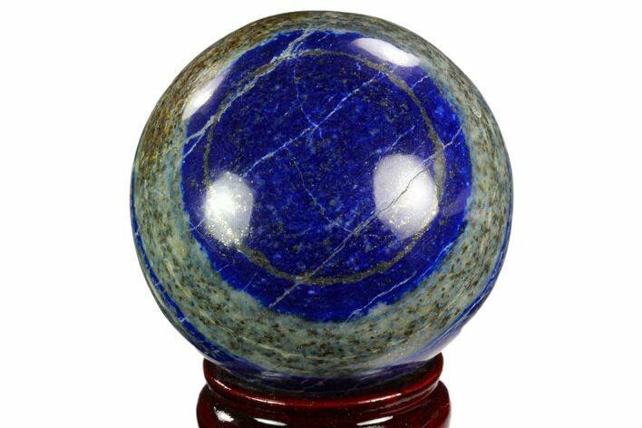 Polished Lapis Lazuli Sphere - Pakistan #123450